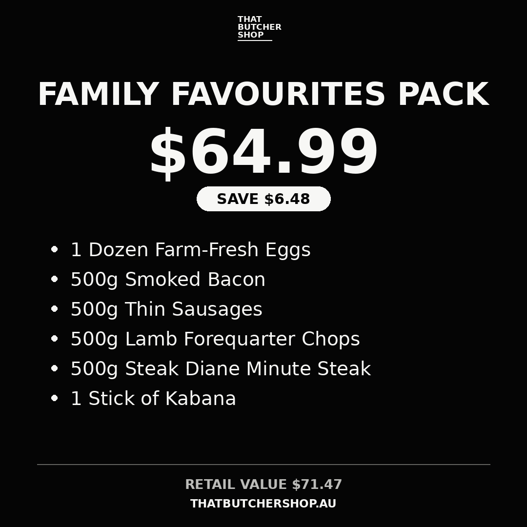 Family Favourites Pack