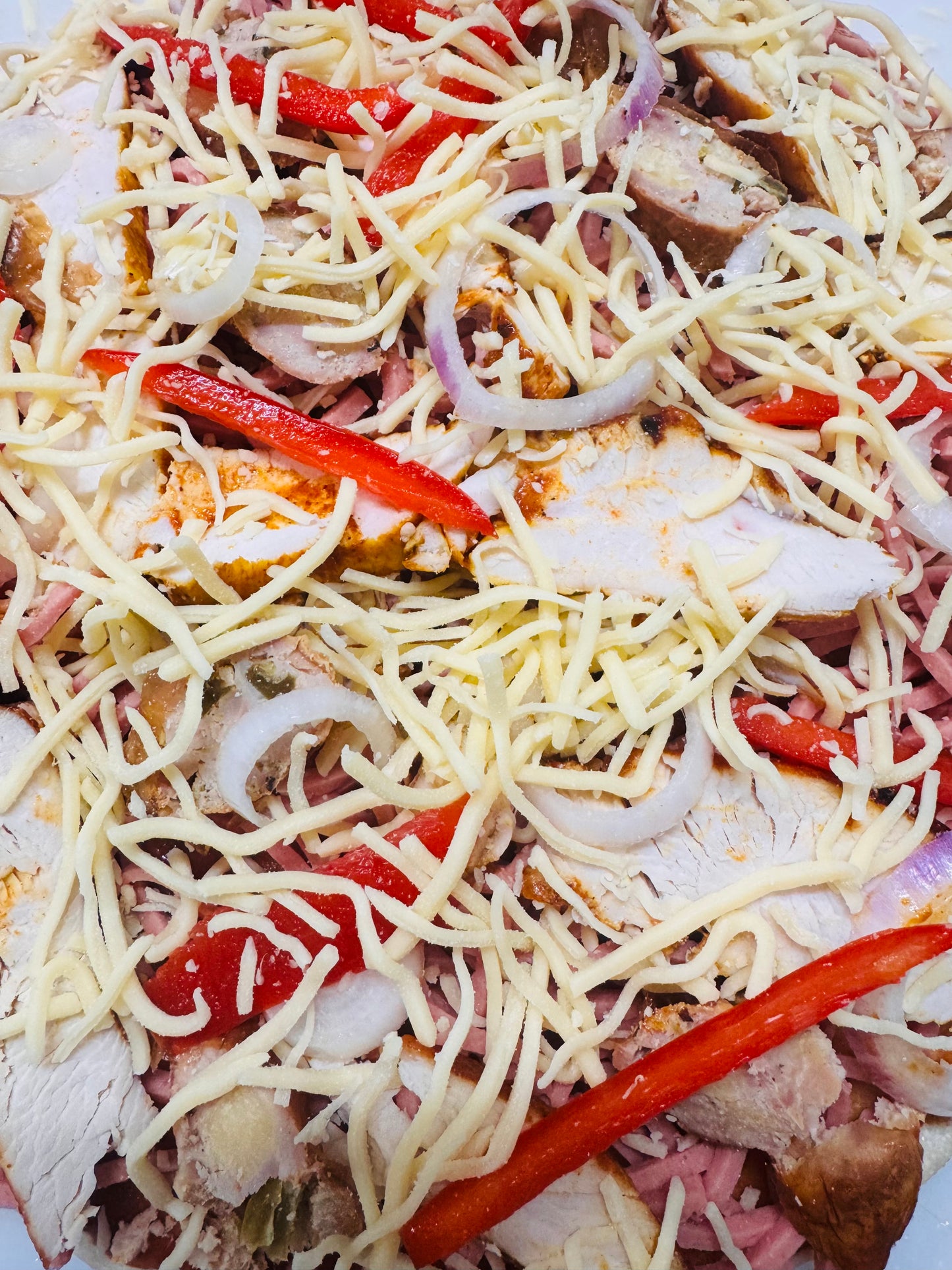 Southern Style Chicken Pizza