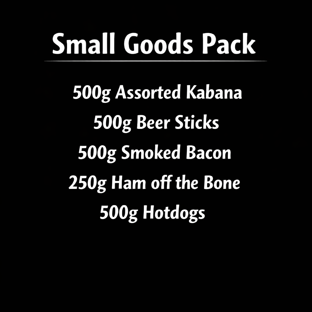Small goods Pack