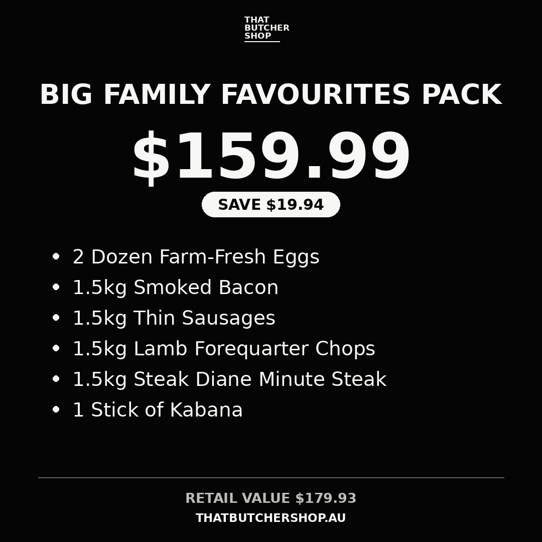 Big Family Favourites Pack