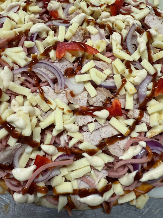 Bbq Pork Pizza