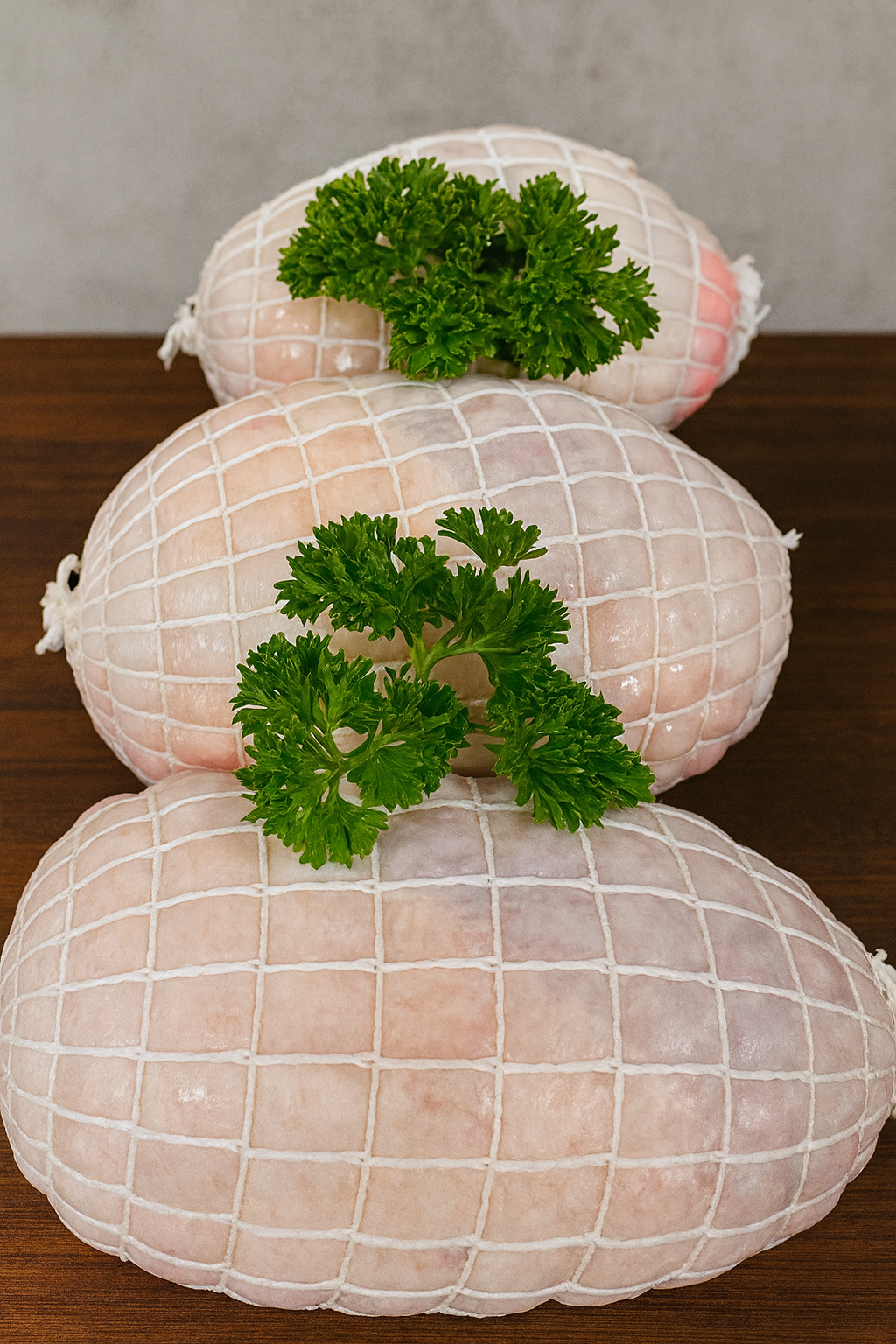 Rolled Chicken Stuffed with Apricot and Macadamia Stuffing