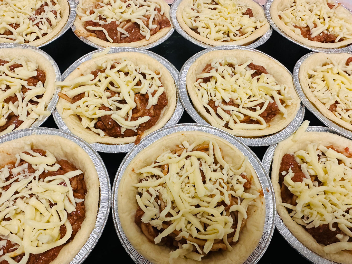 Spagetti bolognaise pie