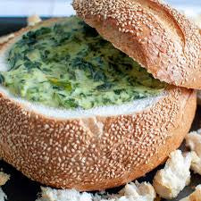 Spinach cobb loaf