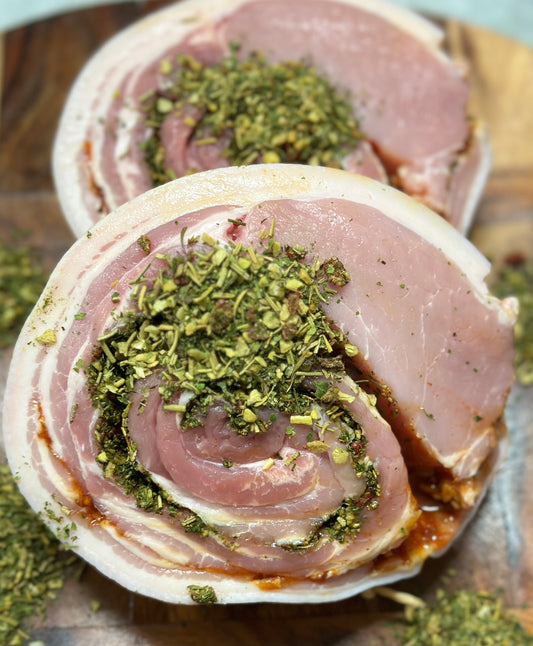 Pork Loin Steak Rolls