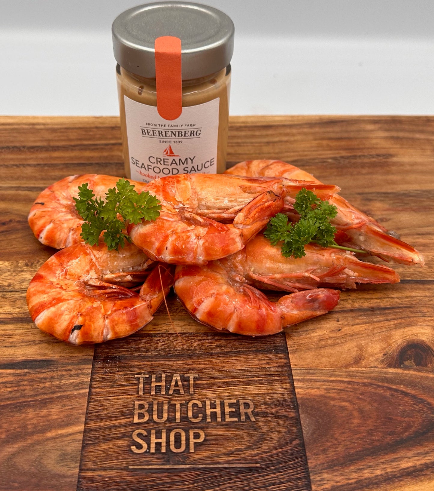 Australian Cooked Tiger Prawns